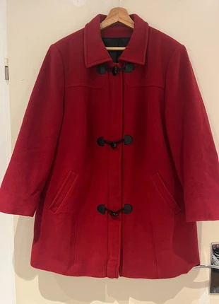 Rode manteljas met rits  | maat 48 – Atelier Création AGJ, brand: Atelier Création, condizioni: Ottime, taglia: 4XL / IT 52 / EU 48, €12.50, €13.83 include la Protezione acquisti