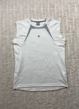 T-shirt sans manche (débardeur) Nike Shox logo brodé - taille M, marke: Nike, zustand: Sehr gut, größe: M, 15,00 €, 16,45 € inklusive Vinted-Käuferschutz