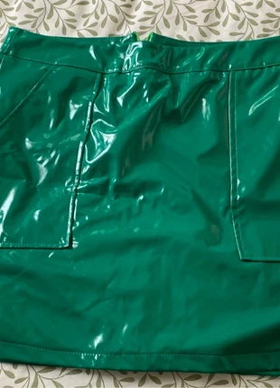 Jupe brillante verte, condizioni: Ottime, taglia: S / IT 40 / EU 36, €2.00, €2.80 include la Protezione acquisti