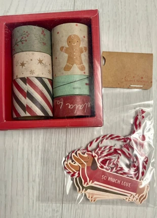 Lot ruban adhésif scrapbooking et étiquettes teckel, merk: Muy mucho, staat: Nieuw met prijskaartje, € 4,00, € 4,90 inclusief Kopersbescherming