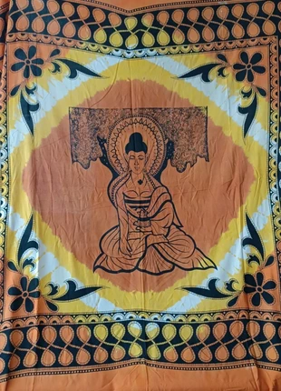 Tenture murale plafond couvre lit Indienne, staat: Heel goed, € 13,00, € 14,35 inclusief Kopersbescherming