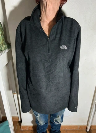 Pull d’hiver The North Face Noir- Logo- Zip-taille M- femme- Grand, marke: The North Face, zustand: Sehr gut, größe: M / 38 / 10, 19,90 €, 21,60 € inklusive Vinted-Käuferschutz
