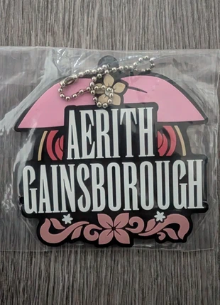 Aerith Gainsborough Rubber Key Chain - Final Fantasy 7 Japanese Ichiban Kuji, brand: Square Enix, condition: Like new, £6.00, £7.00 includes Buyer Protection Pro