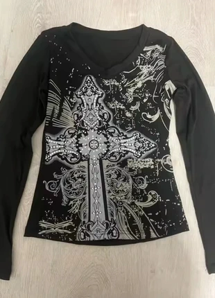 Top gothique rétro Tonngirls femme, brand: y2k, condizioni: Nuovo senza cartellino, taglia: M / IT 42 / EU 38, €30.00, €32.20 include la Protezione acquisti