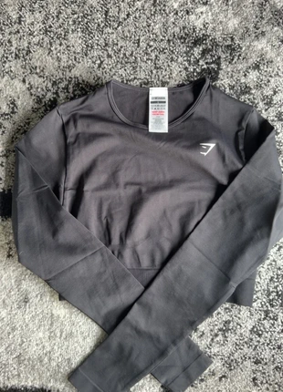 T-shirt court manque longue Gymshark, brand: Gymshark, condition: New without tags, size: S / 36 / 8, €15.00, €16.45 includes Buyer Protection