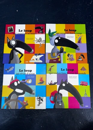 4 livres loup, estado: Muito bom, €7.00, €8.05 inclui Proteção do Comprador