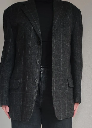 Vintage oversized wool blazer, merk: Vintage, staat: Heel goed, maat: L / 40 / 12, € 19,99, € 21,69 inclusief Kopersbescherming Pro