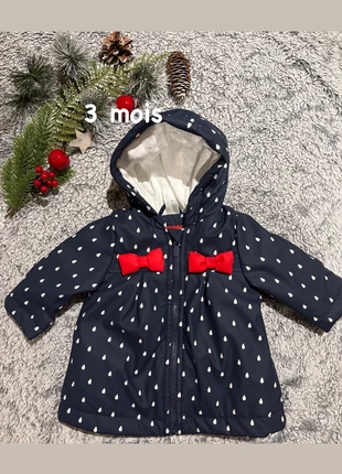 Imperméable Bébé Fille Orchestra (3 Mois) - Cœurs/Gouttes, marca: Orchestra, estado: Muy bueno, tamaño: 3-6 meses / 62 cm, 20,00 €, 21,70 € Protección al comprador incluida