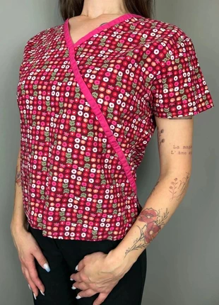 blouse medicale Dickies fleurie rose - S femme - coton VCD 51, marque: Dickies, état: Très bon état, taille: S / 36 / 8, 9,90 €, 11,10 € Protection acheteurs (Pro) incluse