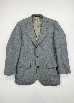 Blazer Harris Tweed X Orvis Made In Usa Old Money Pure Laine Chevrons Gris Classique - Taille XL, marque: Harris Tweed, état: Très bon état, taille: XL, 69,90 €, 74,10 € Protection acheteurs (Pro) incluse