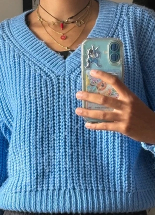 Pull sweat vintage y2k col V chic mode, marque: Japan Style, état: Très bon état, taille: XS / 34 / 6, 5,00 €, 5,95 € Protection acheteurs incluse