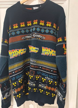 Back to the future movie official size 2XL XXL 80s retro Xmas Christmas jumper, brand: Back to the Future, condition: Very good, size: XXL, £29.00, £31.15 includes Buyer Protection