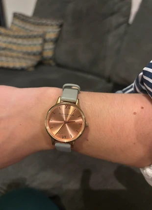 Olivia Burton Rose Gold and Grey Watch, brand: Olivia Burton, condition: Very good, size: 30–38 mm, £9.00, £10.15 includes Buyer Protection