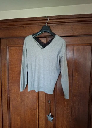Pull gris, brand: Vero Moda, condition: Very good, size: XL / 42 / 14, €15.00, €16.45 includes Buyer Protection