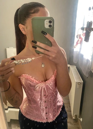 Corset rose, brand: sans marque, condition: New with tags, size: S / 36 / 8, €10.00, €11.20 includes Buyer Protection