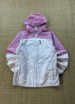 Veste coupe-vent Columbia Arcadia II rose mauve capuche zippée waterproof nylon 20A/S femme #0201, merk: Columbia, staat: Heel goed, maat: S / 36 / 8, € 33,25, € 35,61 inclusief Kopersbescherming Pro