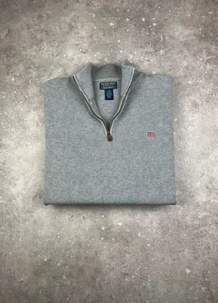 Pull Half-zip 1/4 Zip Col Camionneur Ralph Lauren Taille L Homme Gris Coton Logo Brodé #V?14, brand: Ralph Lauren, condition: Very good, size: L, €60.00, €63.70 includes Buyer Protection Pro