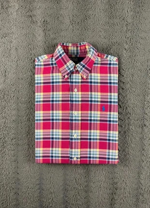 Magnifique Chemise Homme Ralph Lauren S custom fit carreaux rouge jaune cavalier bleu, marke: Ralph Lauren, zustand: Neu, größe: S, 39,00 €, 41,65 € beinhaltet Vinted-Käuferschutz Pro