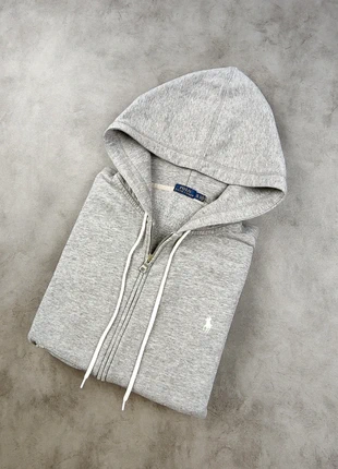 Sweat à capuche full Zip Ralph Lauren Femme / taille XL / gris logo brodé blanc, marque: Ralph Lauren, état: Très bon état, taille: XL / 42 / 14, 55,00 €, 58,45 € Protection acheteurs incluse