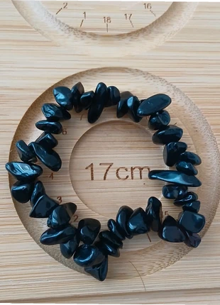 Bracelet en Onyx, marque: Natural, état: Très bon état, 2,95 €, 3,80 € Protection acheteurs (Pro) incluse