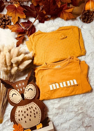 🧸 Lot de 2 T-shirts manches longues – Kiabi – 9 mois, brand: Kiabi, condition: Very good, size: 9-12 months / 74 cm, €6.50, €7.53 includes Buyer Protection