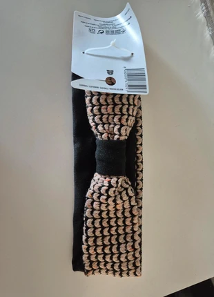 Turbante cinta Pelo beige negra, marque: Deliplus, état: Neuf avec étiquette, 7,00 €, 8,05 € Protection acheteurs incluse