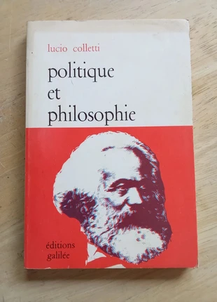 Politique et philosophie, par Lucio Colletti, condition: Very good, €12.00, €13.30 includes Buyer Protection