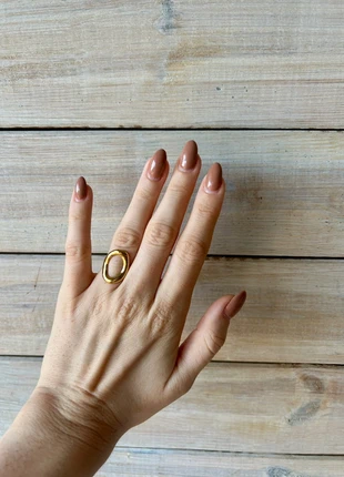 Bague ovale dorée, marke: Tendance, zustand: Neu, größe: Größenverstellbar, 5,50 €, 6,48 € inklusive Vinted-Käuferschutz