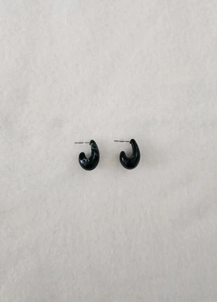Magnifique boucles d'oreilles goutte noir marbré, état: Très bon état, 5,00 €, 5,95 € Protection acheteurs (Pro) incluse