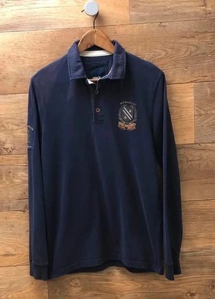 Polo manches longues Brice – Bleu – Taille M, marque: Brice, état: Bon état, taille: M, 6,00 €, 7,00 € Protection acheteurs incluse