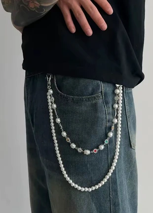 Chaîne de ceinture / jean vintage – perles – unisexe, marke: CHROME, zustand: Neu, 11,90 €, 13,20 € inklusive Vinted-Käuferschutz