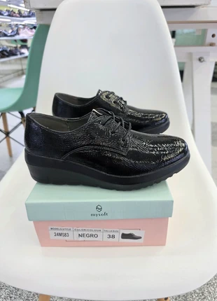 Zapatos MySoft Negros talla 38, marque: mysoft, état: Neuf avec étiquette, taille: 38, 25,00 €, 26,95 € Protection acheteurs incluse