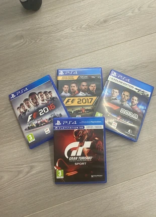 4 pack bundel ps4 disc games F1 gran turismo, état: Très bon état, 37,00 €, 39,55 € Protection acheteurs incluse