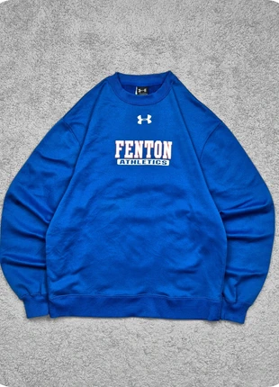 Sweatshirt Under Armour Fenton Athletics Bleu Vintage Logo Sport College Oversize Unisex, brand: Under Armour, condizioni: Nuovo senza cartellino, taglia: M, €20.00, €21.70 include la Protezione acquisti