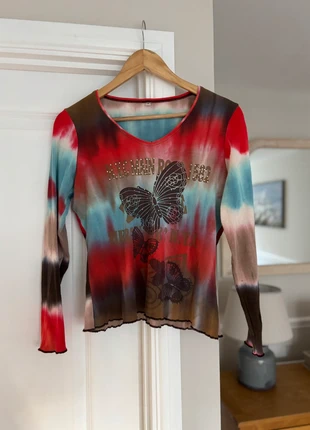 Boho tie dye top, brand: COQUETTE, condition: Very good, size: L / 12, £28.00, £30.10 includes Buyer Protection