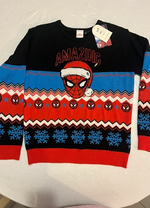 Pull de Noël "Ugly Christmas Sweater" Spiderman - Taille 11-12 ans, marke: Marvel, zustand: Neu, mit Etikett, größe: 12 Jahre / 152, 19,00 €, 20,65 € inklusive Vinted-Käuferschutz