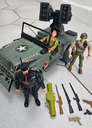 Gi joe/gijoe Jeep Grizzly Sergeant Savage, marque: Hasbro, état: Bon état, taille: Taille unique, 50,00 €, 53,20 € Protection acheteurs incluse