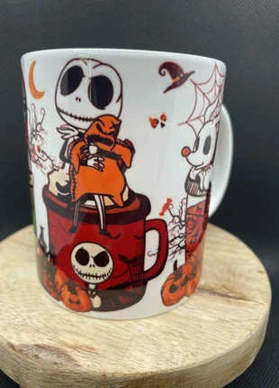 🎃 Mug L’Étrange Noël de Mr Jack - Édition Automne Cosy 🍁, marca: Hoaana sublimation, estado: Muito bom, €8.00, €9.10 inclui Proteção do Comprador Pro