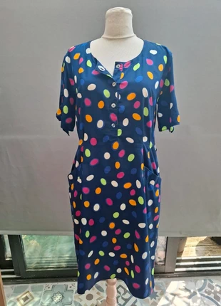 💐Explosion de Couleurs La Robe Vintage aux Pois Multicolores qui Va Vous Faire Craquer, marque: Vintage Dressing, état: Très bon état, taille: M / 38 / 10, 13,00 €, 14,35 € Protection acheteurs incluse