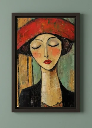 canvas poster 30x40cm, merk: NO LABEL, staat: Heel goed, € 20,00, € 21,70 inclusief Kopersbescherming