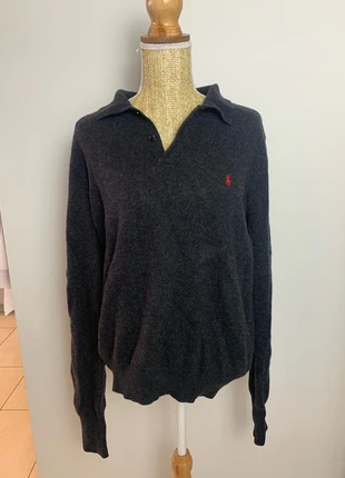 Pull Quarterzip Ralph Lauren Noir Logo rouge - Taille XL, marque: Ralph Lauren, état: Très bon état, taille: XL, 20,00 €, 21,70 € Protection acheteurs (Pro) incluse