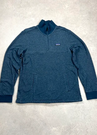 Veste polaire quart zip half zip Patagonia bleu marine taille M logo brodé, brand: Patagonia, condition: Very good, size: M, €44.00, €46.90 includes Buyer Protection