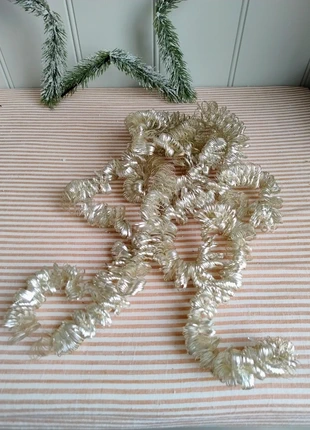 Vintage! Prachtige originele boom slinger tinsel, merk: Vintage, staat: Heel goed, € 8,50, € 9,63 inclusief Kopersbescherming Pro