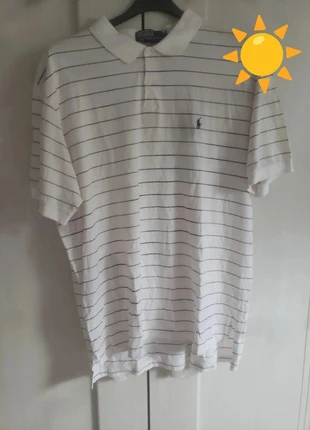 Polo blanc Ralph Lauren taille XL, marca: Polo Ralph Lauren, estado: Satisfatório, tamanho: XL, €10.00, €11.20 inclui Proteção do Comprador
