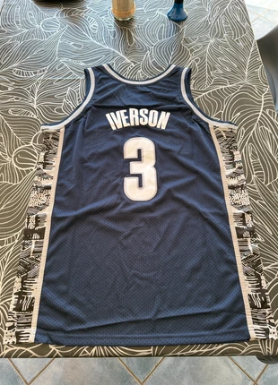 Maillot jersey vintage brodé NCAA Allen Iverson/ Georgetown, marque: NBA, état: Neuf avec étiquette, taille: L, 19,00 €, 20,65 € Protection acheteurs incluse