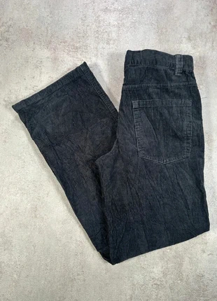 Pantalon Vintage En Velours Côtelé / Corduroy Cherokee bleu nuit coupe ample taille 14, brand: Vintage Dressing, condition: Very good, size: S / 36 / 8, €11.00, €12.25 includes Buyer Protection Pro