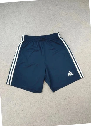 Short Adidas bleu marine bandes blanches logo brodé | 10-12 ans garçon, brand: adidas, condition: Very good, size: 12 years / 152 cm, €7.00, €8.05 includes Buyer Protection Pro