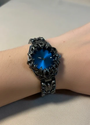 Montre Y2K Gothique Flamme Bleu foncé Homme/Femme Quartz Métal Étanche, marke: y2k, zustand: Neu, größe: Einheitsgröße, 34,50 €, 36,93 € inklusive Vinted-Käuferschutz