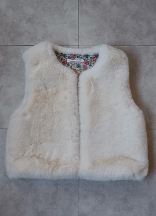Veste fourrure, brand: Monoprix, condition: New without tags, size: 11 years / 146 cm, €15.00, €16.45 includes Buyer Protection