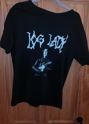 Twin Peaks Log Lady shirt, Large (metal style), brand: unknown, condition: New without tags, size: L, £10.00, £11.20 includes Buyer Protection